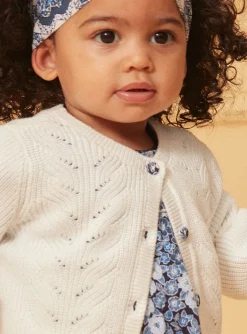 Sergent Major Pull, Gilet & Cardigan-Cardigan Ecru