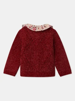 Sergent Major Pull, Gilet & Cardigan-Cardigan en maille chenille