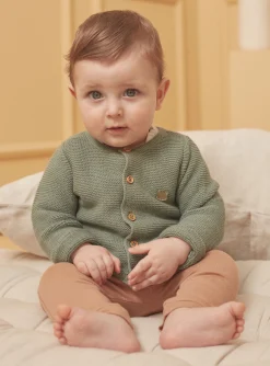 Sergent Major Veste & Cardigan-Cardigan Kaki