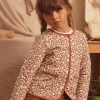 Sergent Major Pull, Gilet & Cardigan-Cardigan Marron