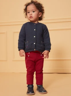 Sergent Major Pull, Gilet & Cardigan-Cardigan matelassé