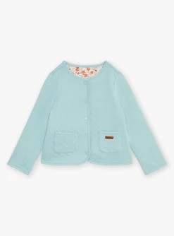 Sergent Major Pull, Gilet & Cardigan-Cardigan r&eacute;versible sauge