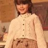 Sergent Major Pull, Gilet & Cardigan-Cardigan Rose
