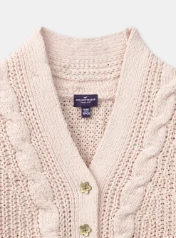 Sergent Major Pull, Gilet & Cardigan-Cardigan Rose
