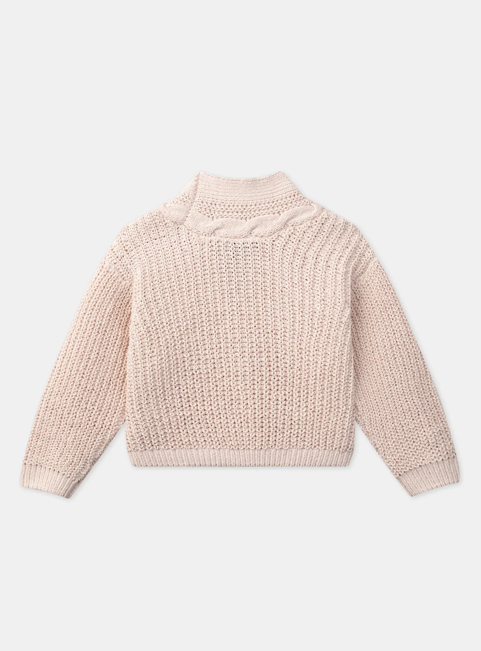 Sergent Major Pull, Gilet & Cardigan-Cardigan Rose