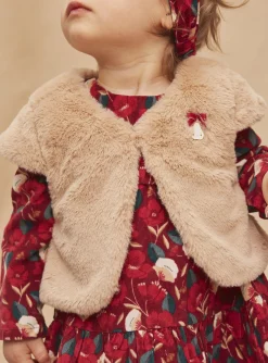 Sergent Major Pull, Gilet & Cardigan-Cardigan sans manches Beige