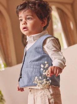 Sergent Major Pull, Gilet & Cardigan-Cardigan sans manches r&eacute;versible