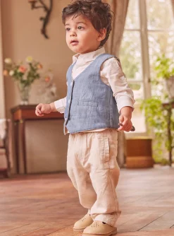 Sergent Major Pull, Gilet & Cardigan-Cardigan sans manches r&eacute;versible