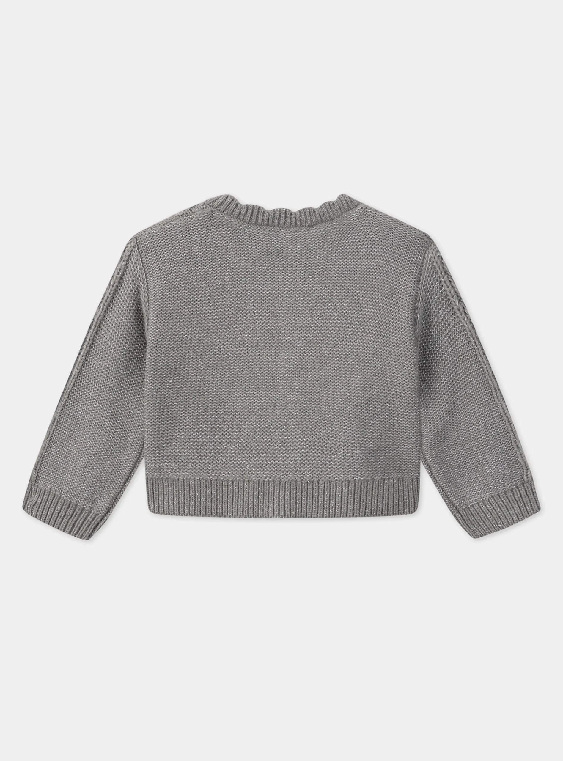 Sergent Major Pull, Gilet & Cardigan-Cardigan tressé fantaisie