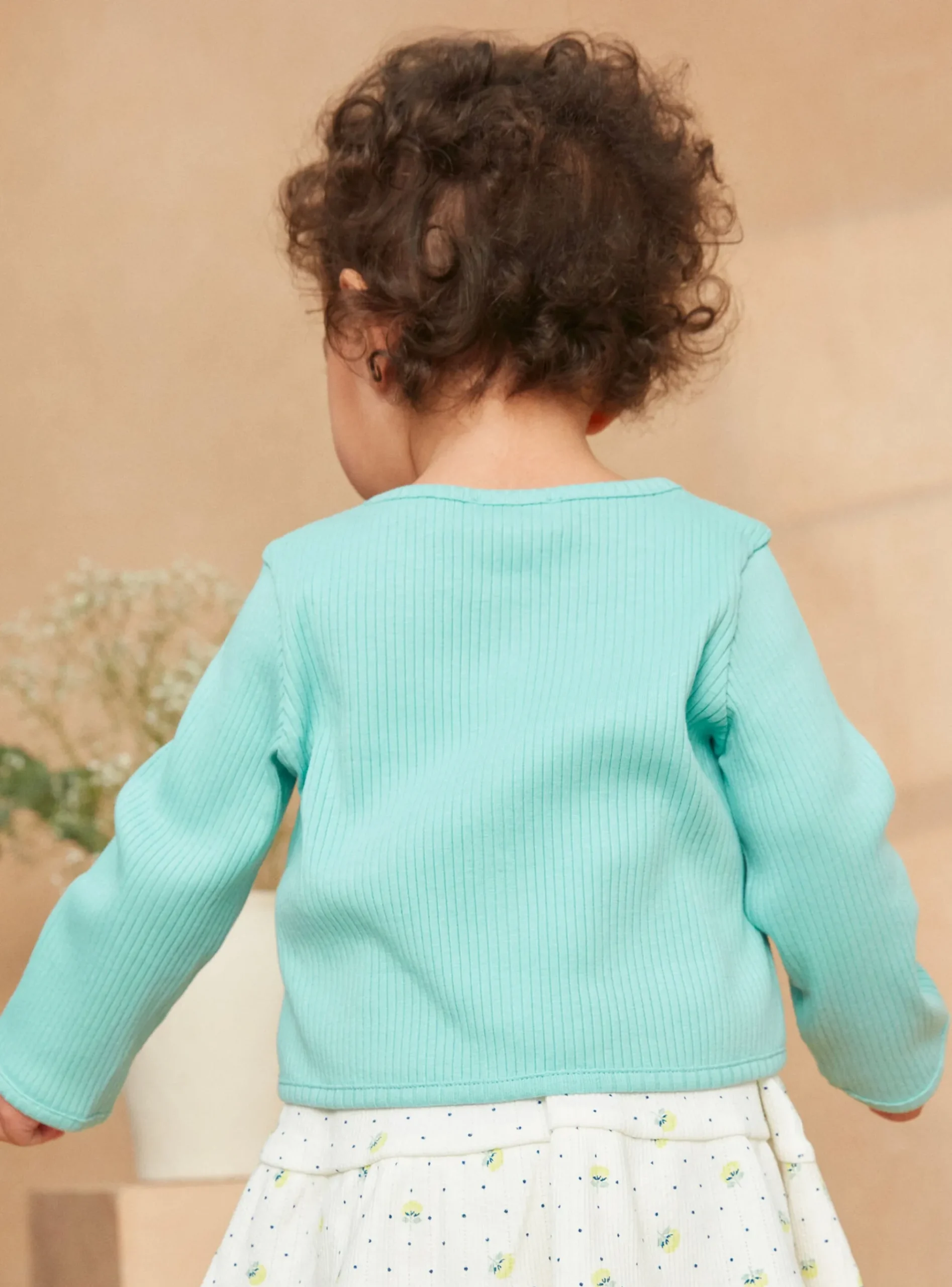 Sergent Major Pull, Gilet & Cardigan-Cardigan Turquoise