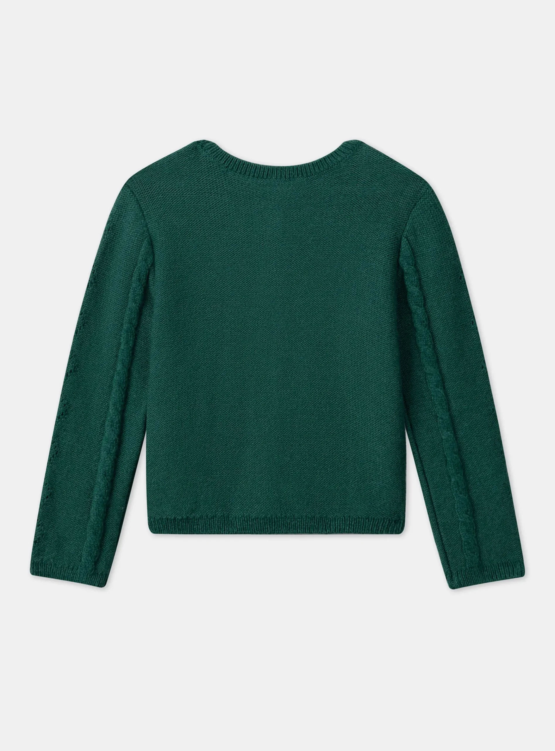 Sergent Major Pull, Gilet & Cardigan-Cardigan Vert