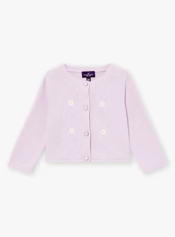 Sergent Major Pull, Gilet & Cardigan-Cardigan Violet
