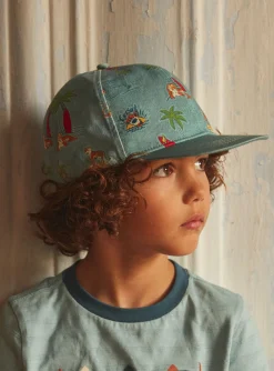 Sergent Major Chapeau & Tour De Cou-Casquette bleue avec imprimés