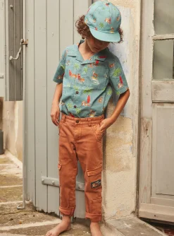 Sergent Major Chapeau & Tour De Cou-Casquette bleue avec imprim&eacute;s
