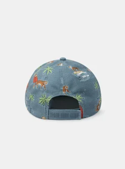 Sergent Major Chapeau & Tour De Cou-Casquette bleue avec imprimés