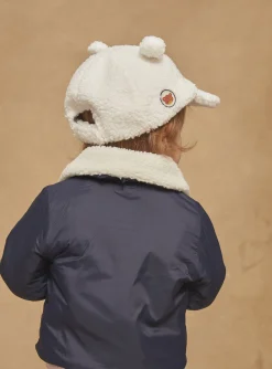 Sergent Major Chapeau & Casquette | Bonnet, Echarpe & Gant-Casquette &eacute;crue en fourrure synth&eacute;tique