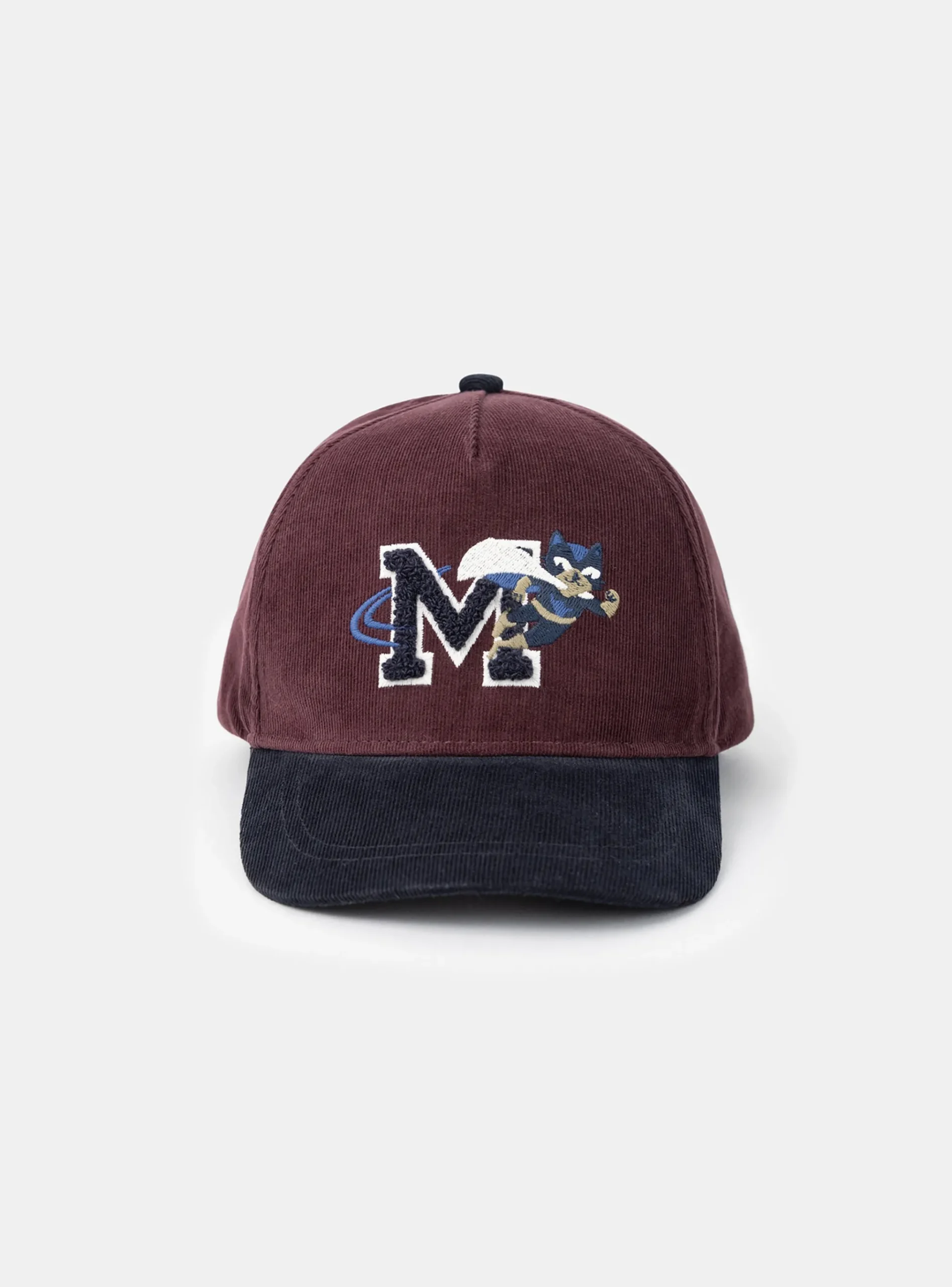 Sergent Major Chapeau & Tour De Cou-Casquette velours côtelé