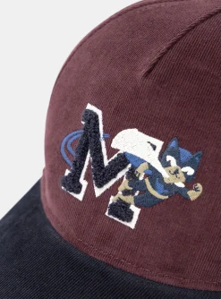 Sergent Major Chapeau & Tour De Cou-Casquette velours côtelé