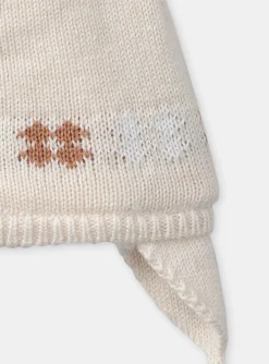 Sergent Major Bonnet, Moufle, Chausson & Chaussette-Chapeau Beige Chin&eacute;