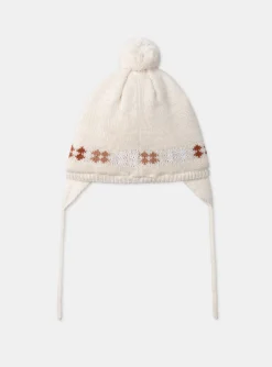 Sergent Major Bonnet, Moufle, Chausson & Chaussette-Chapeau Beige Chin&eacute;
