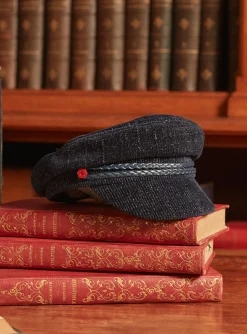 Sergent Major Chapeau & Foulard-Chapeau Bleu marine