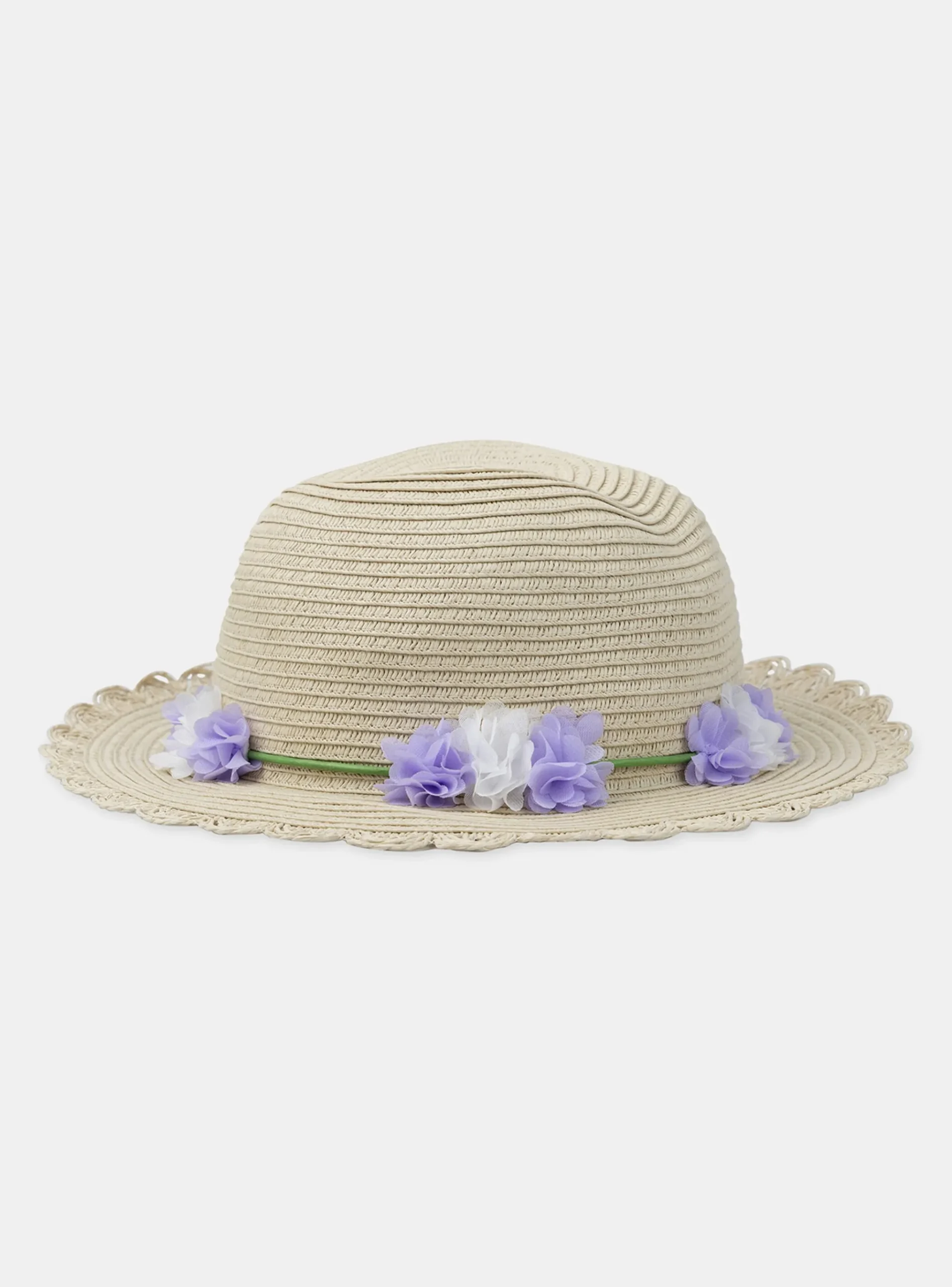 Sergent Major Chapeau & Bandeau-Chapeau Ecru