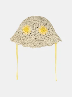Sergent Major Chapeau & Bandeau-Chapeau Ecru