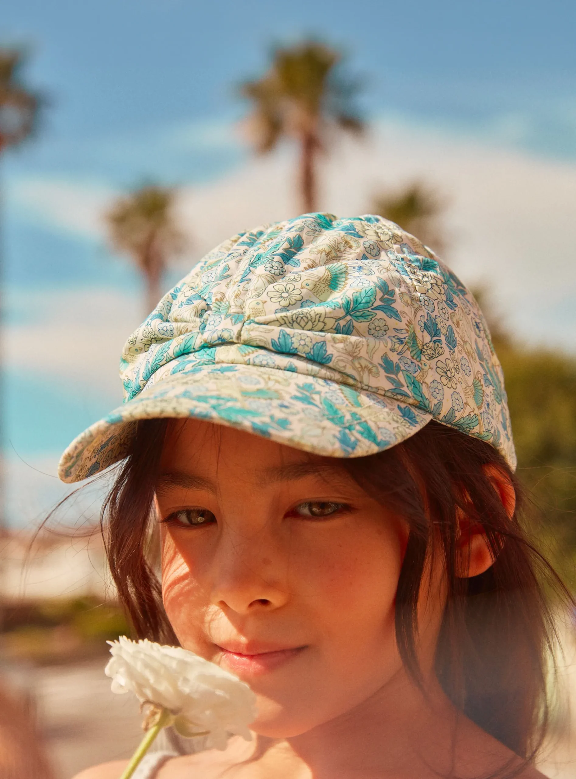 Sergent Major Chapeau & Foulard-Chapeau Ivoire