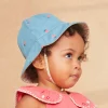 Sergent Major Chapeau & Bandeau-Chapeau r&eacute;versible &agrave; fleurs