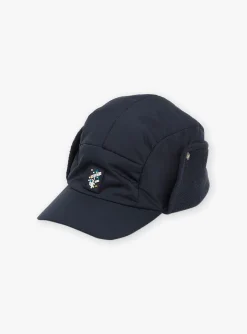 Sergent Major Bonnet, Echarpe, & Gant-Chapka bleu nuit
