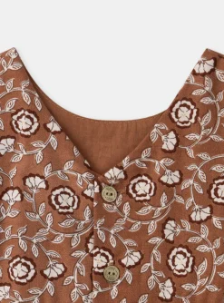 Sergent Major Robe-Chasuble imprimé fleurs
