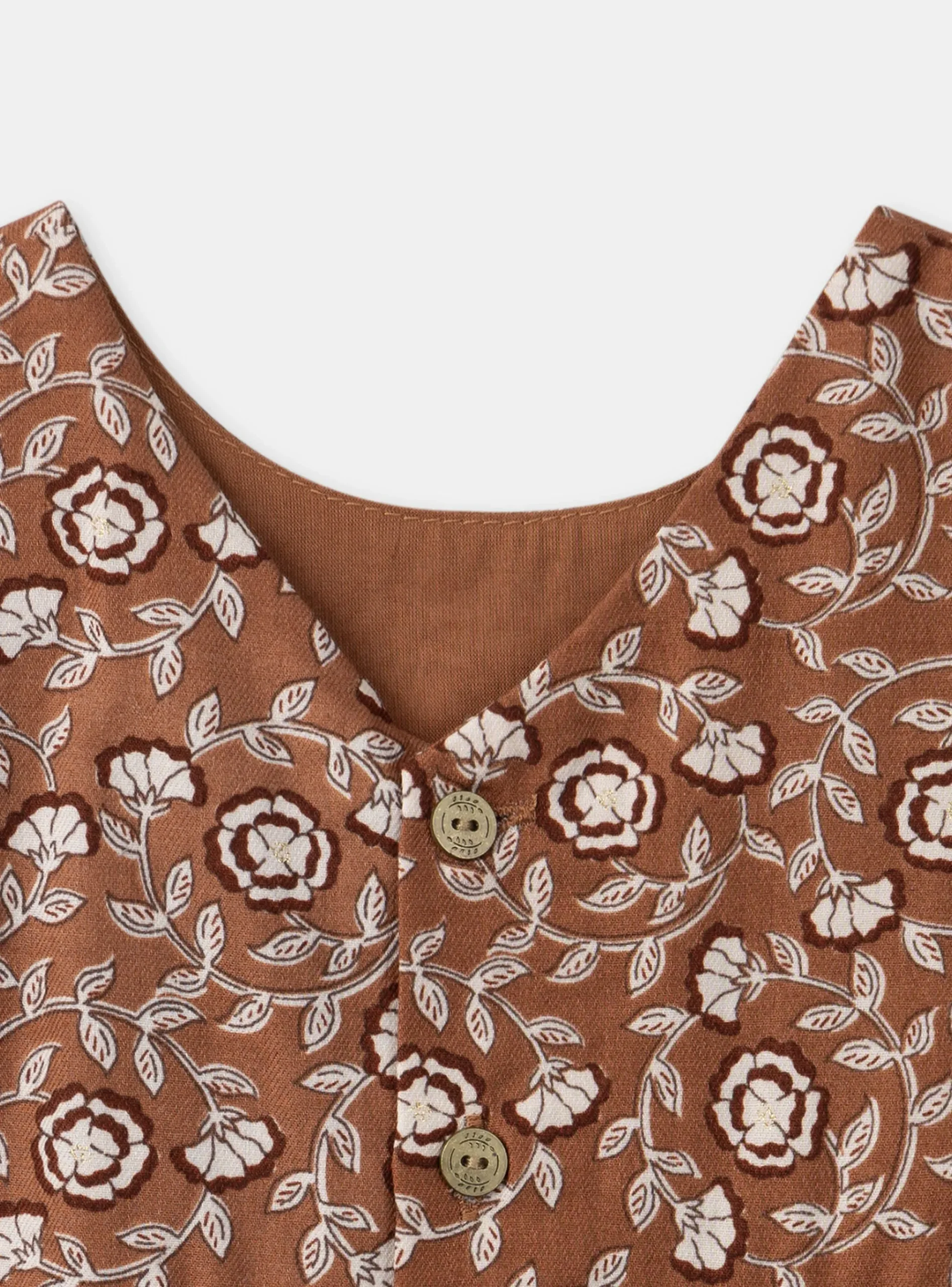 Sergent Major Robe-Chasuble imprimé fleurs