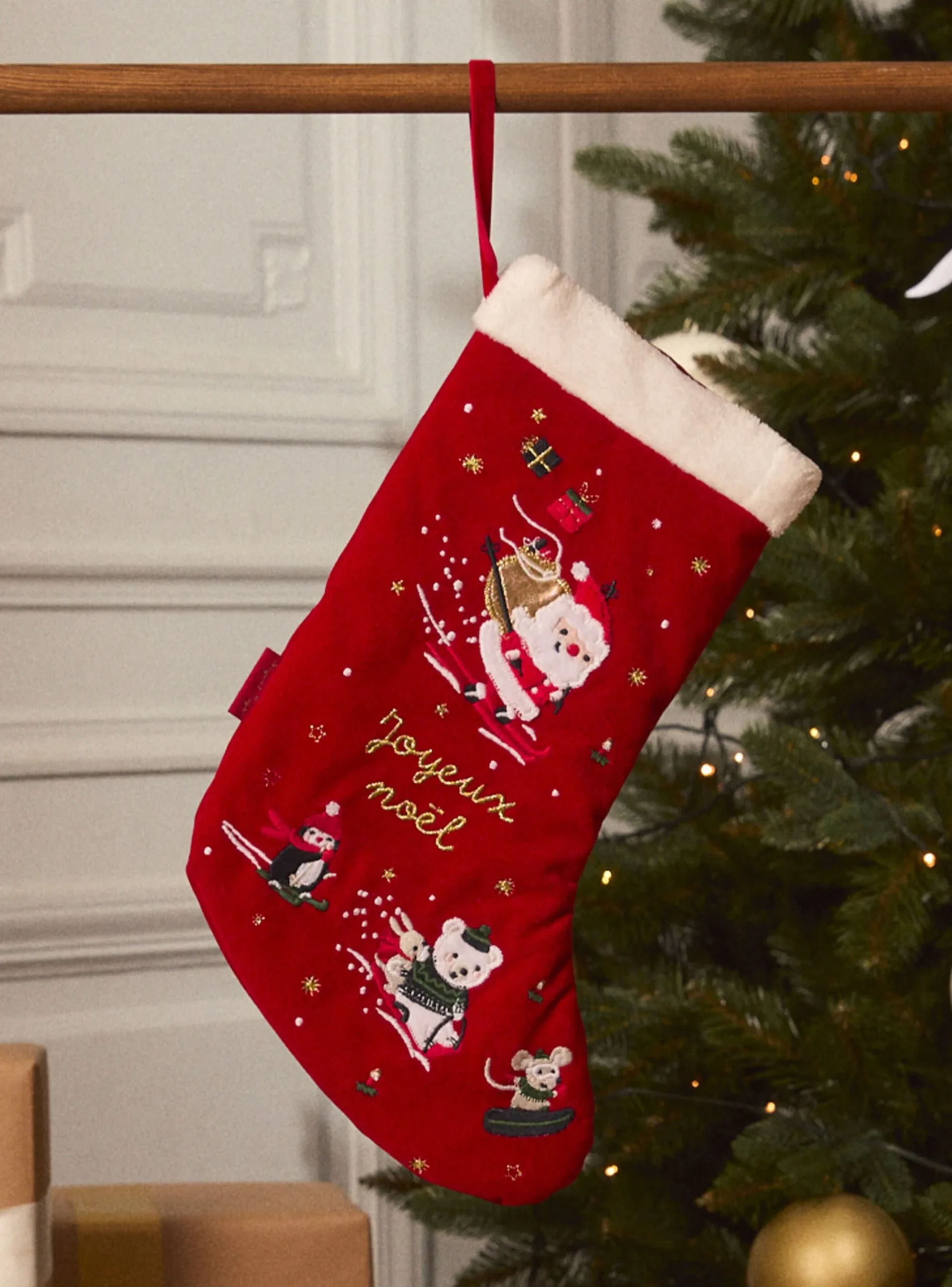 Sergent Major Chaussettes-Chaussette de noël décorative