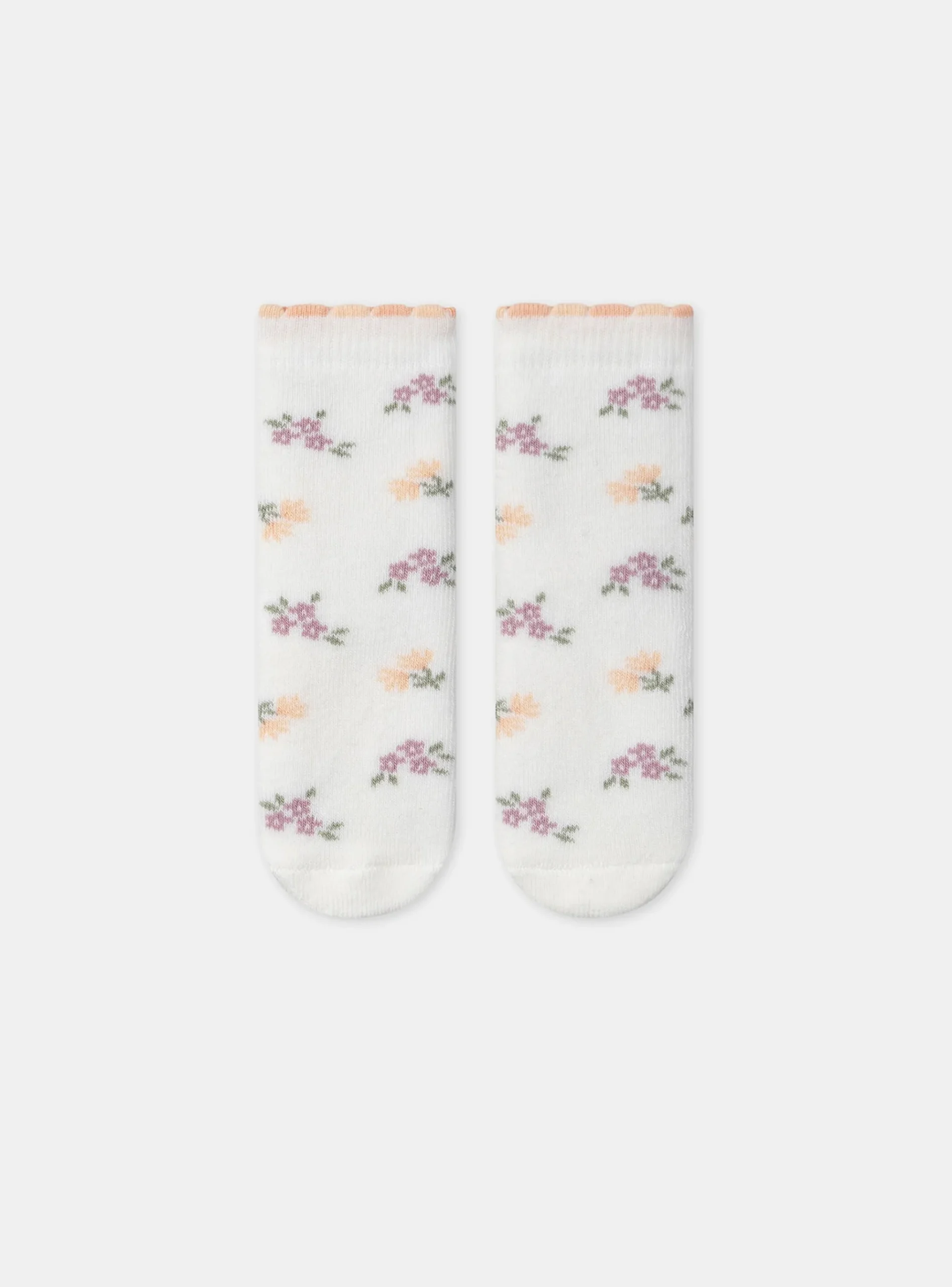 Sergent Major Chaussettes & Collant-Chaussettes bouclette fleur