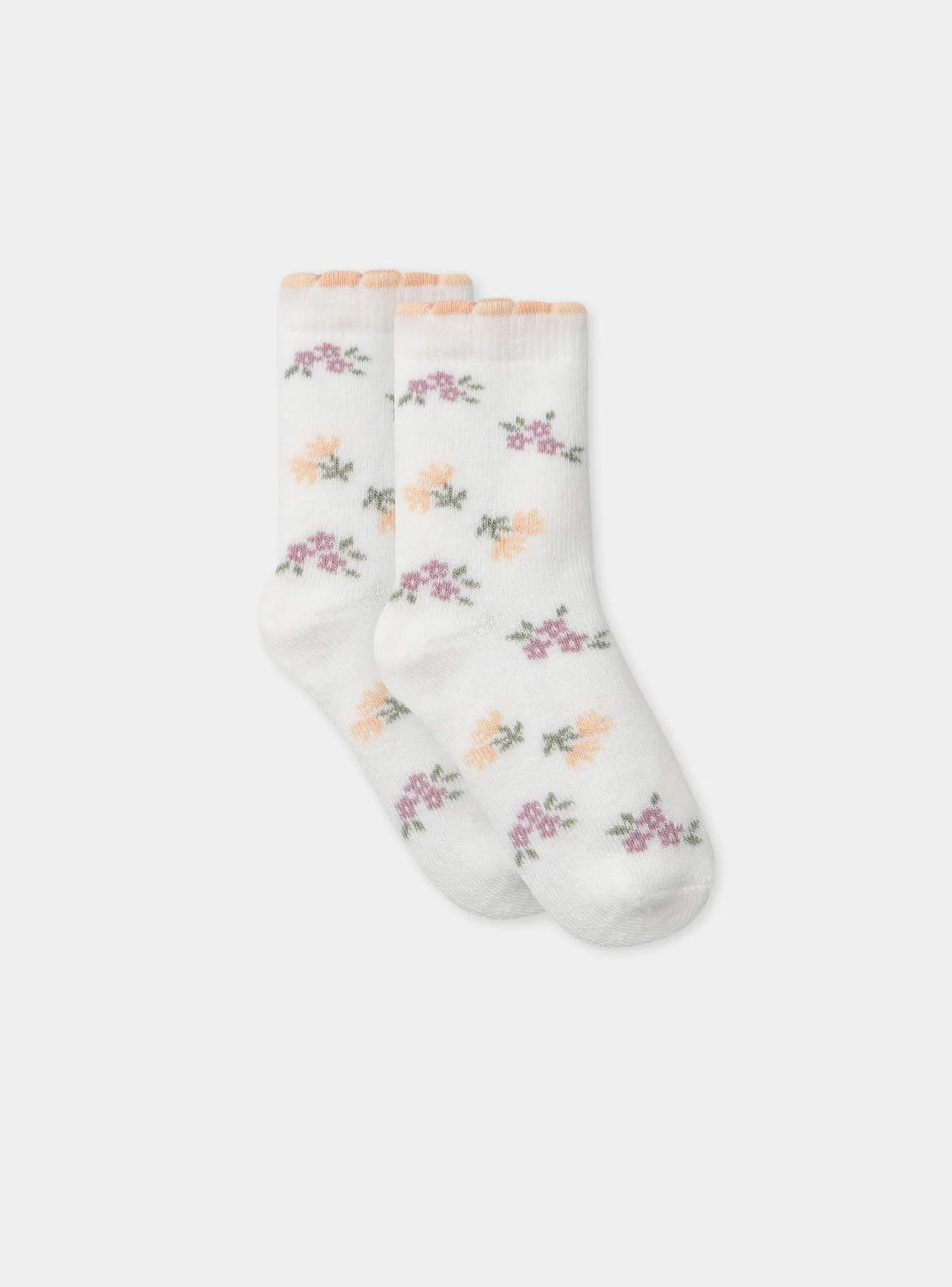 Sergent Major Chaussettes & Collant-Chaussettes bouclette fleur