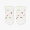 Sergent Major Chaussettes & Collant-Chaussettes jacquard vanille &agrave; imprim&eacute; fleuri