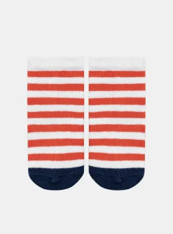 Sergent Major Chaussettes-chaussettes lotx3 Ecru