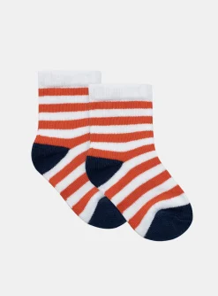 Sergent Major Chaussettes-chaussettes lotx3 Ecru