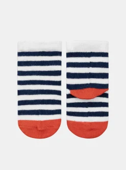 Sergent Major Chaussettes-chaussettes lotx3 Ecru