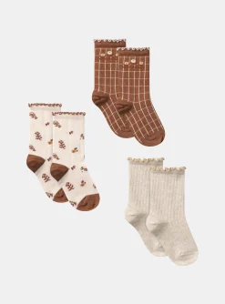 Sergent Major Sous-vêtement, Chaussette & Collant-chaussettes lotx3 Rose