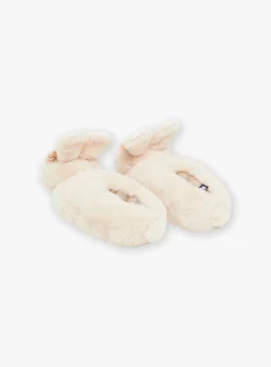 Sergent Major Chaussures Et Chaussons-Chaussons beiges forme lapin