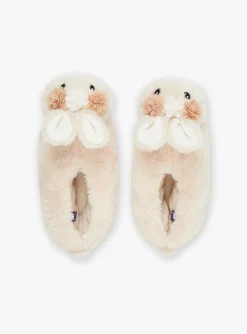Sergent Major Chaussures Et Chaussons-Chaussons beiges forme lapin
