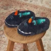 Sergent Major Chaussures & Chaussons-Chaussons 3D dinosaure