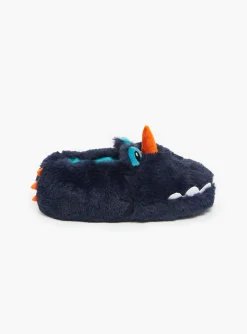 Sergent Major Chaussures & Chaussons-Chaussons 3D dinosaure
