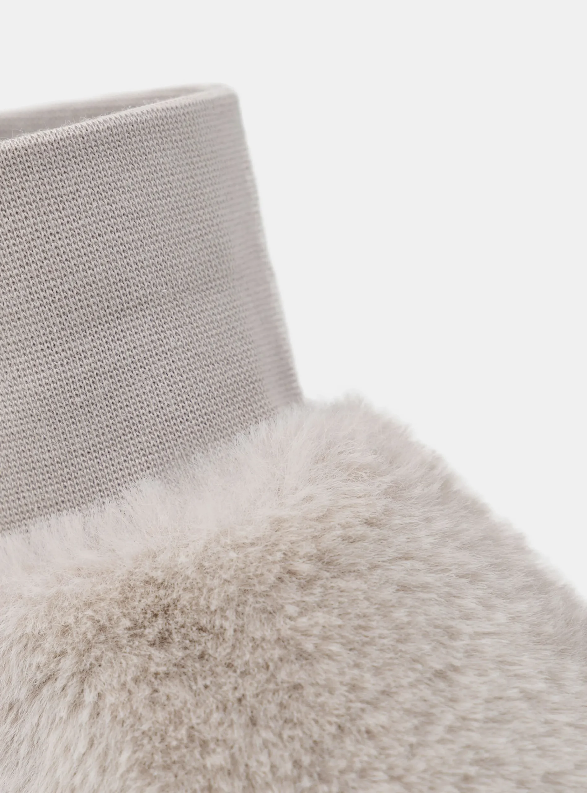Sergent Major Bonnet, Moufle, Chausson & Chaussette-Chaussons Ecru