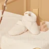 Sergent Major Bonnet, Moufle, Chausson & Chaussette-Chaussons Ecru chin&eacute;