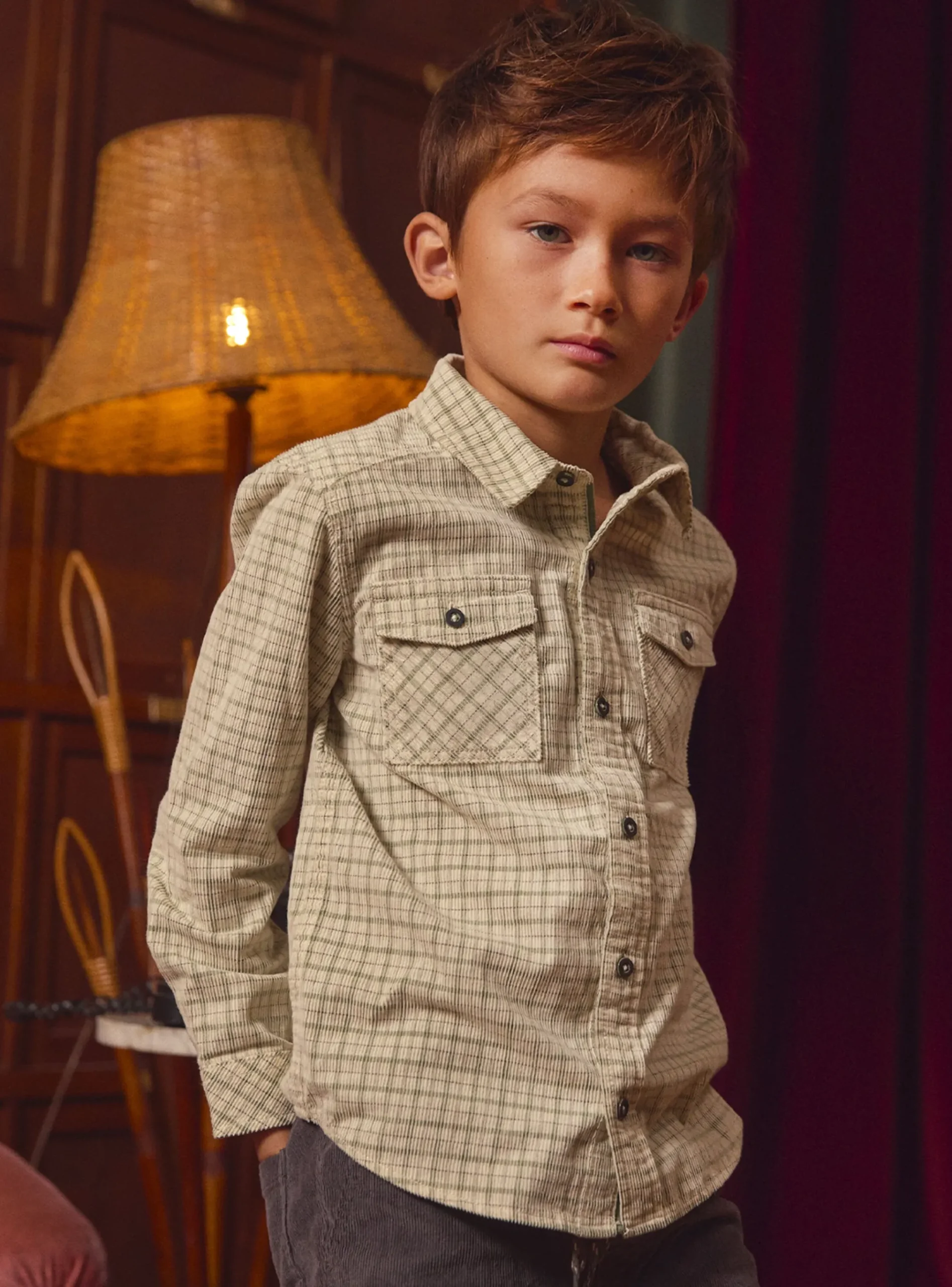 Sergent Major Chemise-Chemise à carreaux