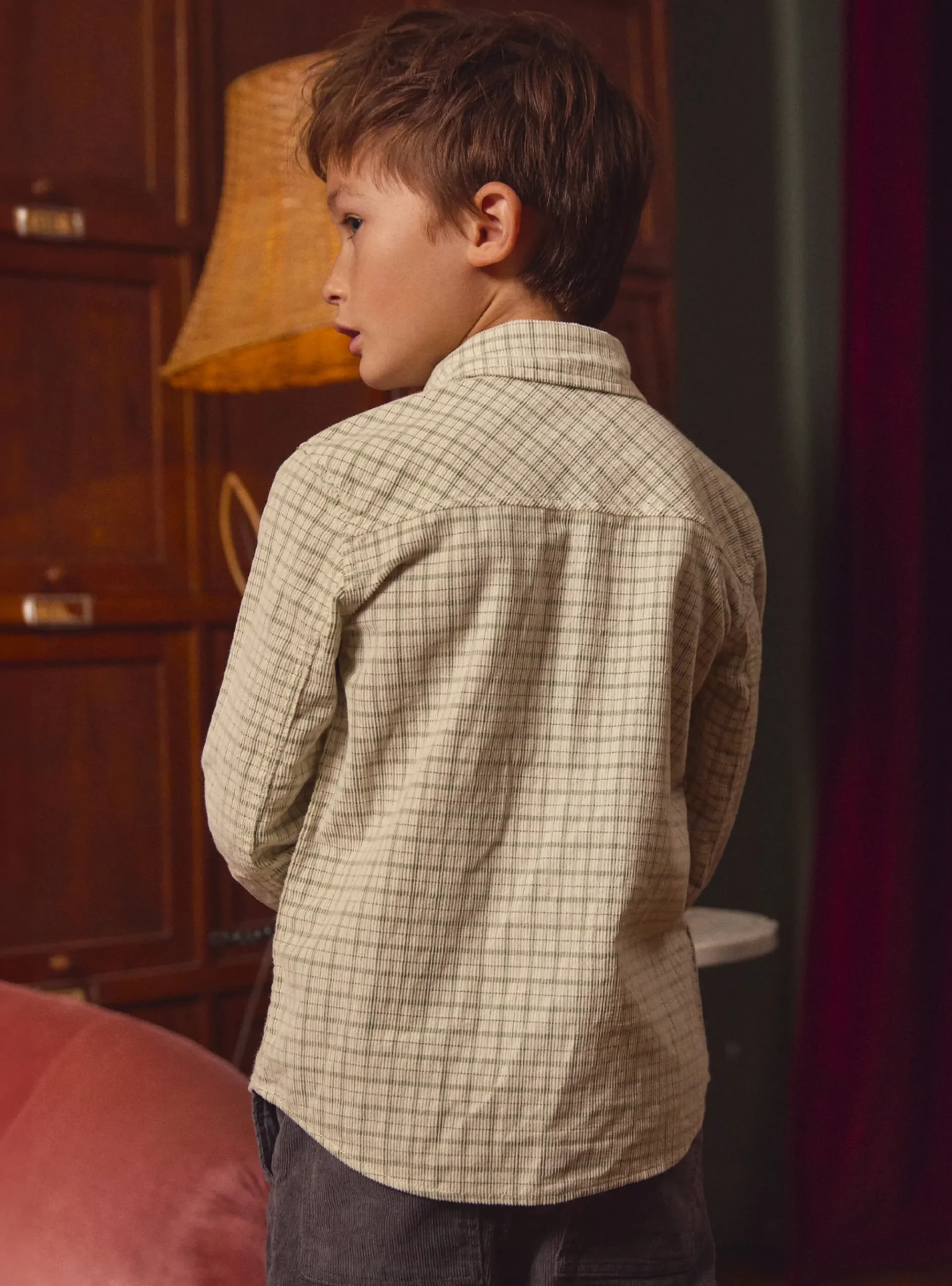 Sergent Major Chemise-Chemise à carreaux