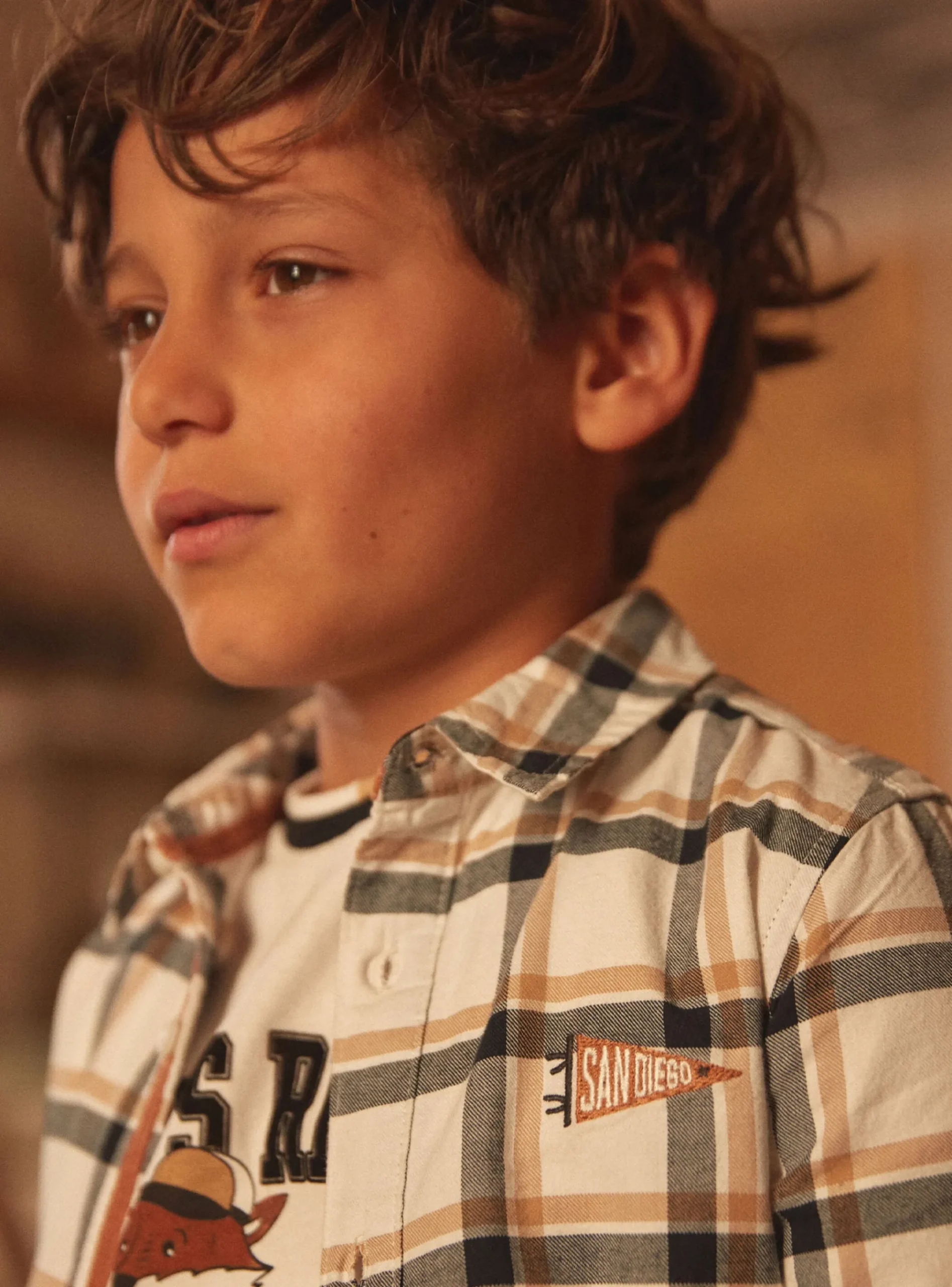 Sergent Major Chemise-Chemise à Carreaux