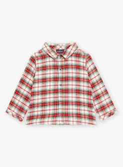 Sergent Major Chemise, T-shirt & Polo-Chemise &agrave; carreaux rouge